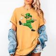 Retro Leprechaun Baseball St Patricks Day Sport Men Boy Kids Women's Comfort Colors T-Shirt Mustard Retro Leprechaun Baseball St Patricks Day Sport Men Boy Kids Women's Comfort Colors T-Shirt Mustard
