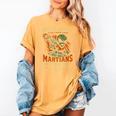 Retro Minor League Maple Valley Martians Baseball Club Women's Comfort Colors T-Shirt Mustard Retro Minor League Maple Valley Martians Baseball Club Women's Comfort Colors T-Shirt Mustard