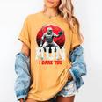 Run I Dare You Baseball Ball Player Catcher Coach Tee Women's Comfort Colors T-Shirt Mustard