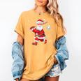 Santa Baseball Christmas Pajamas Xmas Men Kids Boys Women's Comfort Colors T-Shirt Mustard Santa Baseball Christmas Pajamas Xmas Men Kids Boys Women's Comfort Colors T-Shirt Mustard