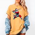Santa Playing Baseball Men Boys Christmas Baseball Player Women's Comfort Colors T-Shirt Mustard Santa Playing Baseball Men Boys Christmas Baseball Player Women's Comfort Colors T-Shirt Mustard