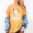 Senior Mom Class Of 2026 Baseball Graduation Heart Women's Comfort Colors T-Shirt Mustard Senior Mom Class Of 2026 Baseball Graduation Heart Women's Comfort Colors T-Shirt Mustard