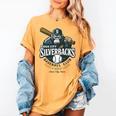 Sioux City Silverbacks Retro Minor League Baseball Women's Comfort Colors T-Shirt Mustard Sioux City Silverbacks Retro Minor League Baseball Women's Comfort Colors T-Shirt Mustard