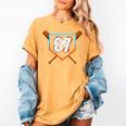 Six Seven 67 Baseball Birthday Boy Men Kids Boys Women's Comfort Colors T-Shirt Mustard