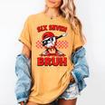 Six Seven 67 Bruh Baseball Valentine’s Day Teens Boys Kids Women's Comfort Colors T-Shirt Mustard Six Seven 67 Bruh Baseball Valentine’s Day Teens Boys Kids Women's Comfort Colors T-Shirt Mustard