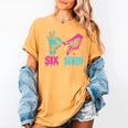 Six Seven 67 Meme Ice Cream Drip Baseball For Boy Kids Women's Comfort Colors T-Shirt Mustard Six Seven 67 Meme Ice Cream Drip Baseball For Boy Kids Women's Comfort Colors T-Shirt Mustard