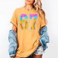 Six Seven Baseball Drip Women's Comfort Colors T-Shirt Mustard Six Seven Baseball Drip Women's Comfort Colors T-Shirt Mustard