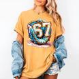 Six Seven Baseball Lifestyle 67 Meme Gen Alpha Slang Premium Tri-Blend Women's Comfort Colors T-Shirt Mustard