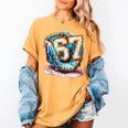 Six Seven Baseball Lifestyle 67 Meme Gen Alpha Slang Women's Comfort Colors T-Shirt Mustard
