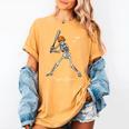 Spooky Season Skeleton Baseball Player Halloween Batter Women's Comfort Colors T-Shirt Mustard Spooky Season Skeleton Baseball Player Halloween Batter Women's Comfort Colors T-Shirt Mustard