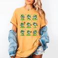 St Patricks Day Baseball Ice Cream Boys Baseball Player Women's Comfort Colors T-Shirt Mustard St Patricks Day Baseball Ice Cream Boys Baseball Player Women's Comfort Colors T-Shirt Mustard