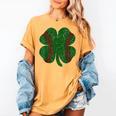 St Patricks Day Shamrock Baseball Saint Paddy's Women's Comfort Colors T-Shirt Mustard St Patricks Day Shamrock Baseball Saint Paddy's Women's Comfort Colors T-Shirt Mustard