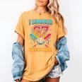 I Survived 67 Days Of School Baseball Drip Six Seven Meme Women's Comfort Colors T-Shirt Mustard