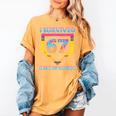 I Survived 67 Days Of School Baseball Trend For Boys Girls Women's Comfort Colors T-Shirt Mustard