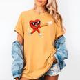 Valentine Baseball Heart Sport Valentines Day Men Boys Kids Women's Comfort Colors T-Shirt Mustard Valentine Baseball Heart Sport Valentines Day Men Boys Kids Women's Comfort Colors T-Shirt Mustard