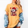 Valentines Baseball Toddler Boys Kids Dabbing Baseball Drip Women's Comfort Colors T-Shirt Mustard