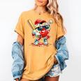 Valentines Day Heart Baseball Drip Ice Cream Boys Kids Men Women's Comfort Colors T-Shirt Mustard