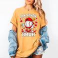 Valentines Day Six Seven Bruh 6 7 Meme Baseball Drip Boys Women's Comfort Colors T-Shirt Mustard Valentines Day Six Seven Bruh 6 7 Meme Baseball Drip Boys Women's Comfort Colors T-Shirt Mustard