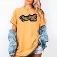 Women's Baseball Softball Baseball Mom Baseball Women's Comfort Colors T-Shirt Mustard Women's Baseball Softball Baseball Mom Baseball Women's Comfort Colors T-Shirt Mustard