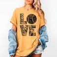 Women's Baseball Softball Baseball Mom LOVE Baseball Women's Comfort Colors T-Shirt Mustard Women's Baseball Softball Baseball Mom LOVE Baseball Women's Comfort Colors T-Shirt Mustard