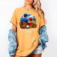 Women's Father Son Baseball Father's Day Women's Comfort Colors T-Shirt Mustard Women's Father Son Baseball Father's Day Women's Comfort Colors T-Shirt Mustard
