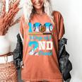 100 Days Of 2nd Grade Baseball 100th Day Of School Boys Kids Women's Comfort Colors T-Shirt Yam 100 Days Of 2nd Grade Baseball 100th Day Of School Boys Kids Women's Comfort Colors T-Shirt Yam