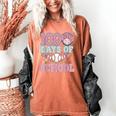 100 Days Of School Baseball 100th Day Of School Girls Women's Comfort Colors T-Shirt Yam 100 Days Of School Baseball 100th Day Of School Girls Women's Comfort Colors T-Shirt Yam