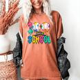 100 Days Of School Baseball Boys Kids Colorful 100th Day Women's Comfort Colors T-Shirt Yam 100 Days Of School Baseball Boys Kids Colorful 100th Day Women's Comfort Colors T-Shirt Yam