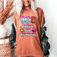 100 Days Of School Baseball Donut Dripping Teacher Boys Kids Women's Comfort Colors T-Shirt Yam 100 Days Of School Baseball Donut Dripping Teacher Boys Kids Women's Comfort Colors T-Shirt Yam