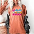 100 Days Of School Baseball Ice Cream Drip For Teacher Kid Women's Comfort Colors T-Shirt Yam