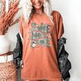 100 Days Smarter Baseball Sport School Celebration Women's Comfort Colors T-Shirt Yam
