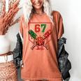 67 Baseball Drip Christmas Meme Six Seven Gen Alpha Slang Women's Comfort Colors T-Shirt Yam