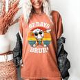 67 Days Of School Bruh Teacher Kids Dabbing Baseball Women's Comfort Colors T-Shirt Yam
