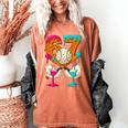 67 Ice Cream Drip Baseball Number 67 Player 67th Birthday Premium Tri-Blend Women's Comfort Colors T-Shirt Yam