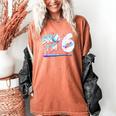 6th Birthday Boy Bro I'm 6 Year Old Baseball Ice Cream Drip Women's Comfort Colors T-Shirt Yam 6th Birthday Boy Bro I'm 6 Year Old Baseball Ice Cream Drip Women's Comfort Colors T-Shirt Yam