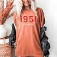 75 Year Old 1951 Classic Baseball Fan 75th Birthday Women's Comfort Colors T-Shirt Yam 75 Year Old 1951 Classic Baseball Fan 75th Birthday Women's Comfort Colors T-Shirt Yam