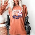 Abuela Rookie Of Year 1st Birthday Baseball Theme Matching Women's Comfort Colors T-Shirt Yam Abuela Rookie Of Year 1st Birthday Baseball Theme Matching Women's Comfort Colors T-Shirt Yam