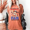 Always Your Biggest Fan Baseball Mom Women's Comfort Colors T-Shirt Yam
