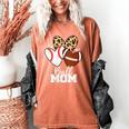 Ball Mom Football Baseball Mom Heart Women's Comfort Colors T-Shirt Yam Ball Mom Football Baseball Mom Heart Women's Comfort Colors T-Shirt Yam