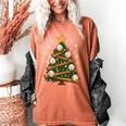 Baseball Bat Christmas Tree Lights Holiday Xmas Women's Comfort Colors T-Shirt Yam Baseball Bat Christmas Tree Lights Holiday Xmas Women's Comfort Colors T-Shirt Yam