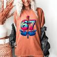 Baseball Bat Hands Drip 67 Six Seven Gen Alpha Slang Meme Women's Comfort Colors T-Shirt Yam