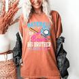 Baseball Or Bows Big Brother Loves You Gender Pink Or Blue Women's Comfort Colors T-Shirt Yam Baseball Or Bows Big Brother Loves You Gender Pink Or Blue Women's Comfort Colors T-Shirt Yam