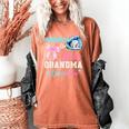 Baseball Or Bows Your Grandma Loves You Gender Reveal Women's Comfort Colors T-Shirt Yam