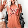 Baseball Candy Cane Drip 6 7 Six Seven Meme Christmas Boys Women's Comfort Colors T-Shirt Yam Baseball Candy Cane Drip 6 7 Six Seven Meme Christmas Boys Women's Comfort Colors T-Shirt Yam