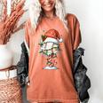 Baseball Christmas Ball Hat Snow Winter Premium Tri-Blend Women's Comfort Colors T-Shirt Yam