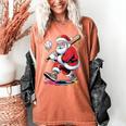 Baseball Christmas Santa Claus Batter Baseball Drip Women's Comfort Colors T-Shirt Yam Baseball Christmas Santa Claus Batter Baseball Drip Women's Comfort Colors T-Shirt Yam