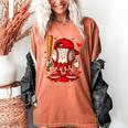 Baseball Drip Ice Cream Apparel Boys Kids Valentines Day Women's Comfort Colors T-Shirt Yam Baseball Drip Ice Cream Apparel Boys Kids Valentines Day Women's Comfort Colors T-Shirt Yam