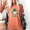 Baseball Drip Ice Cream Boys Kids Shamrock St Patricks Day Women's Comfort Colors T-Shirt Yam
