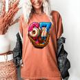 Baseball Drip Ice Cream Number 67 Player Or 67th Birthday Women's Comfort Colors T-Shirt Yam Baseball Drip Ice Cream Number 67 Player Or 67th Birthday Women's Comfort Colors T-Shirt Yam