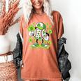 Baseball Drip Ice Cream Shamrock Irish St Patricks Men Women's Comfort Colors T-Shirt Yam